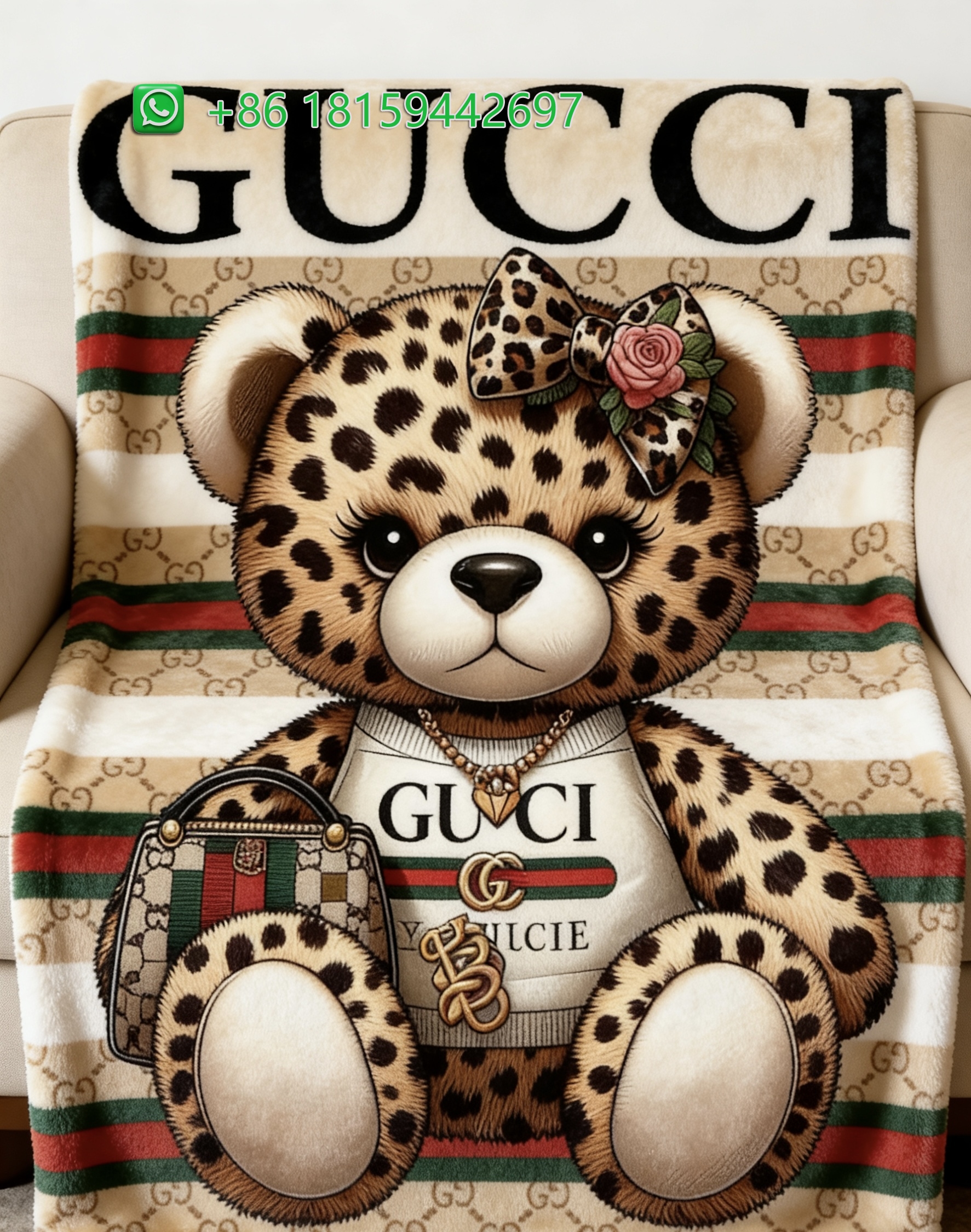 Gucci Throw Blankets